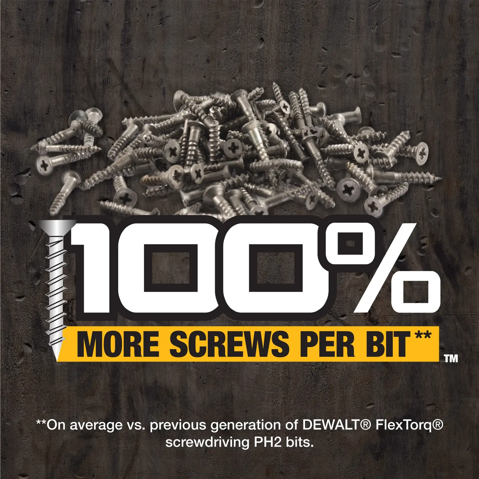 57mm PH2 FLEXTORQ® Screwdriver Bit (5 Pk)