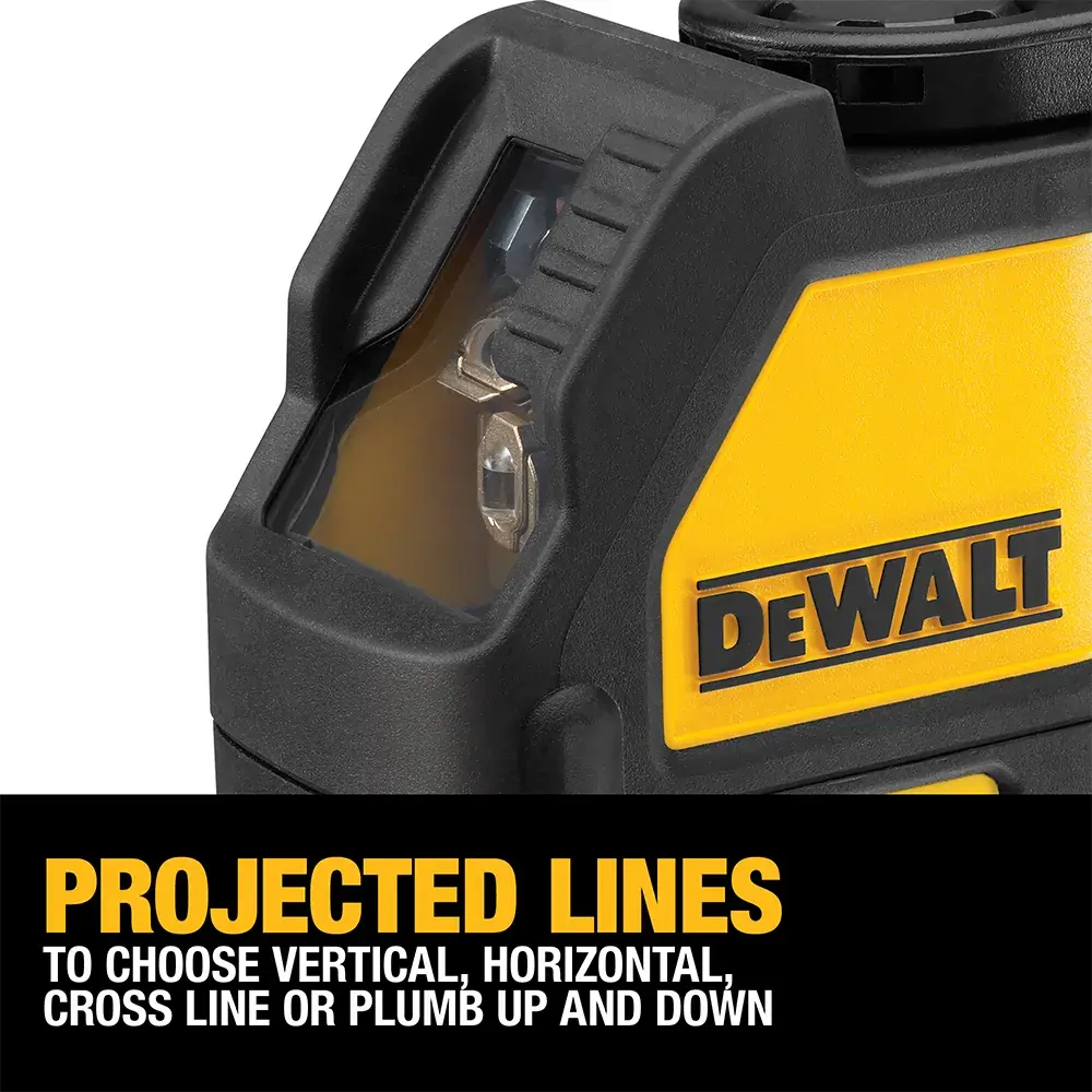Alkaline Cross Line Laser With Plumb Up and Down