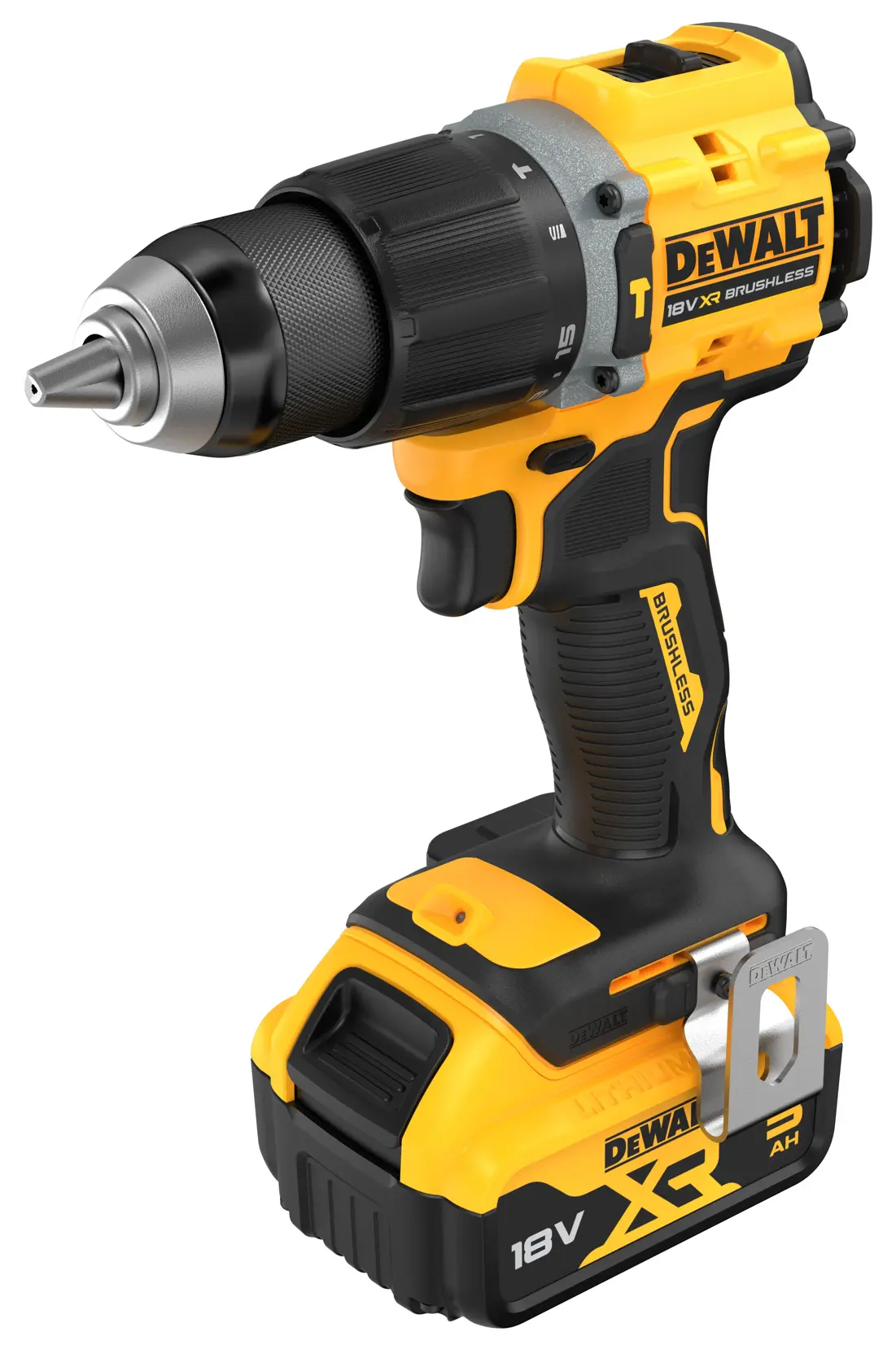 18V XR® Brushless Hammer Drill Driver - 1 X 5Ah Battery