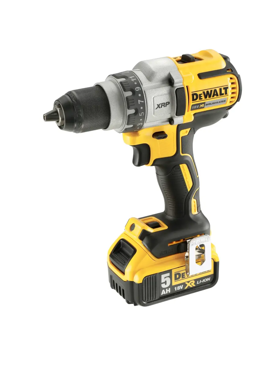 18V XR Brushless Premium Drill Driver with (2) 5Ah Batteries