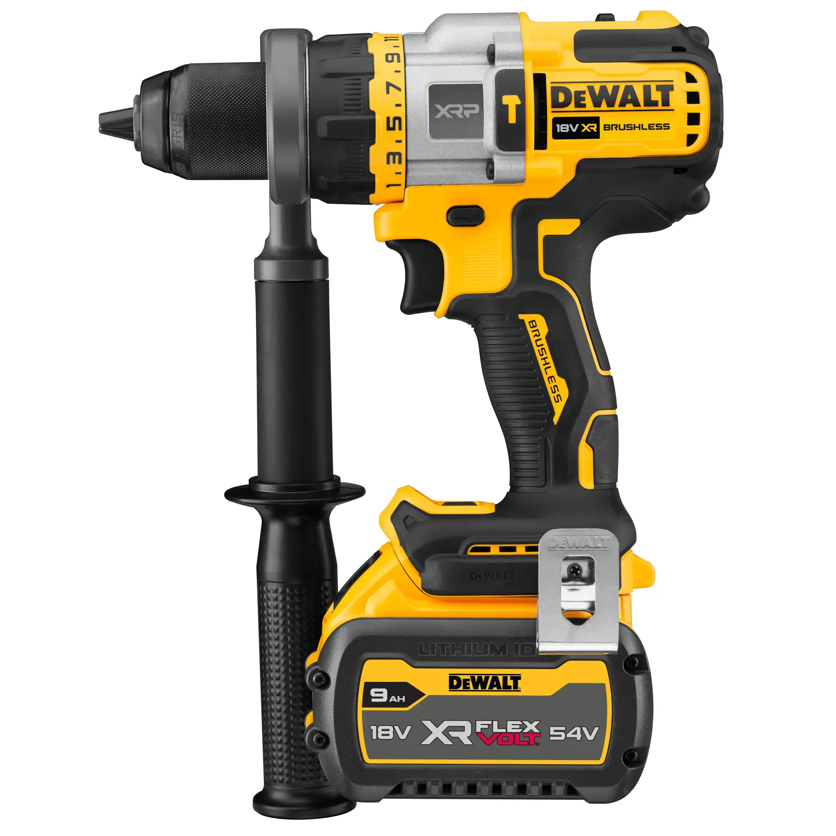 18V XR® XRP Hammer Drill Driver With FLEXVOLT® ADVANTAGE (1 X 9 Ah)
