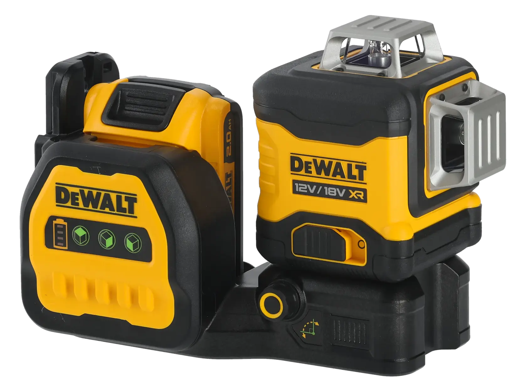 12V/18V XR® Green Cross Line Laser (1 X 2 Ah) (3 x 360)