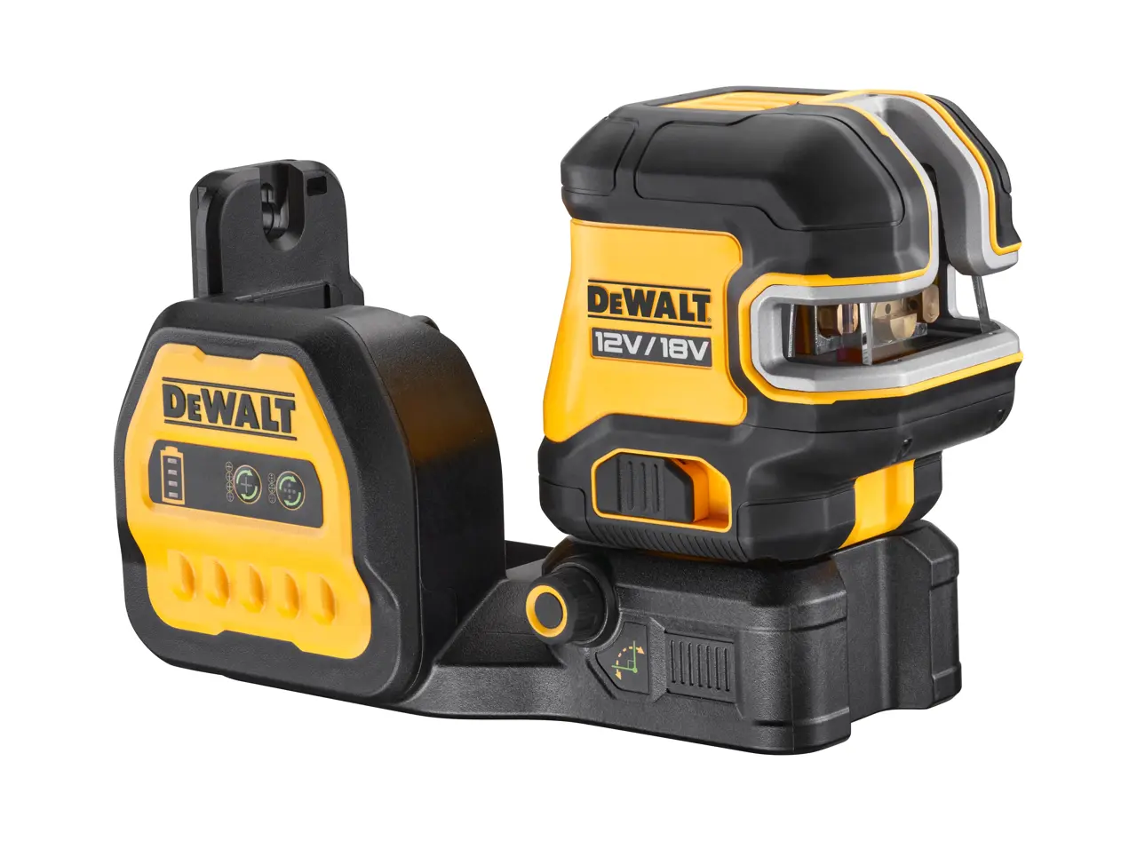 12 / 18V XR 5-Point and Cross Green Beam Laser (Tool Only)