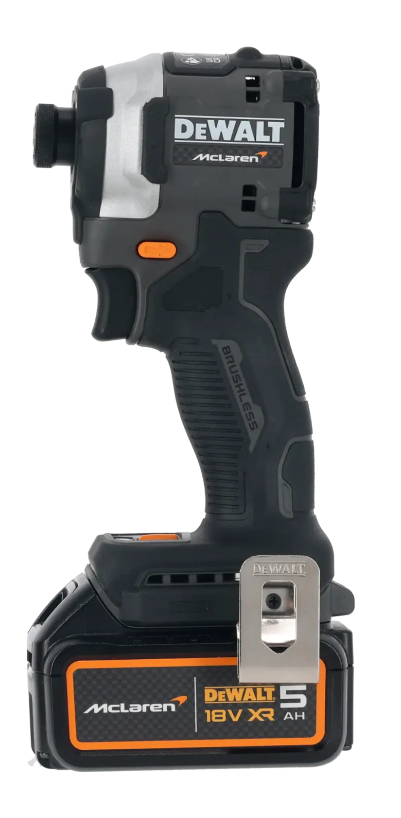 x McLaren F1 Team 18V XR® Brushless Impact Driver - 1 x 5AH
