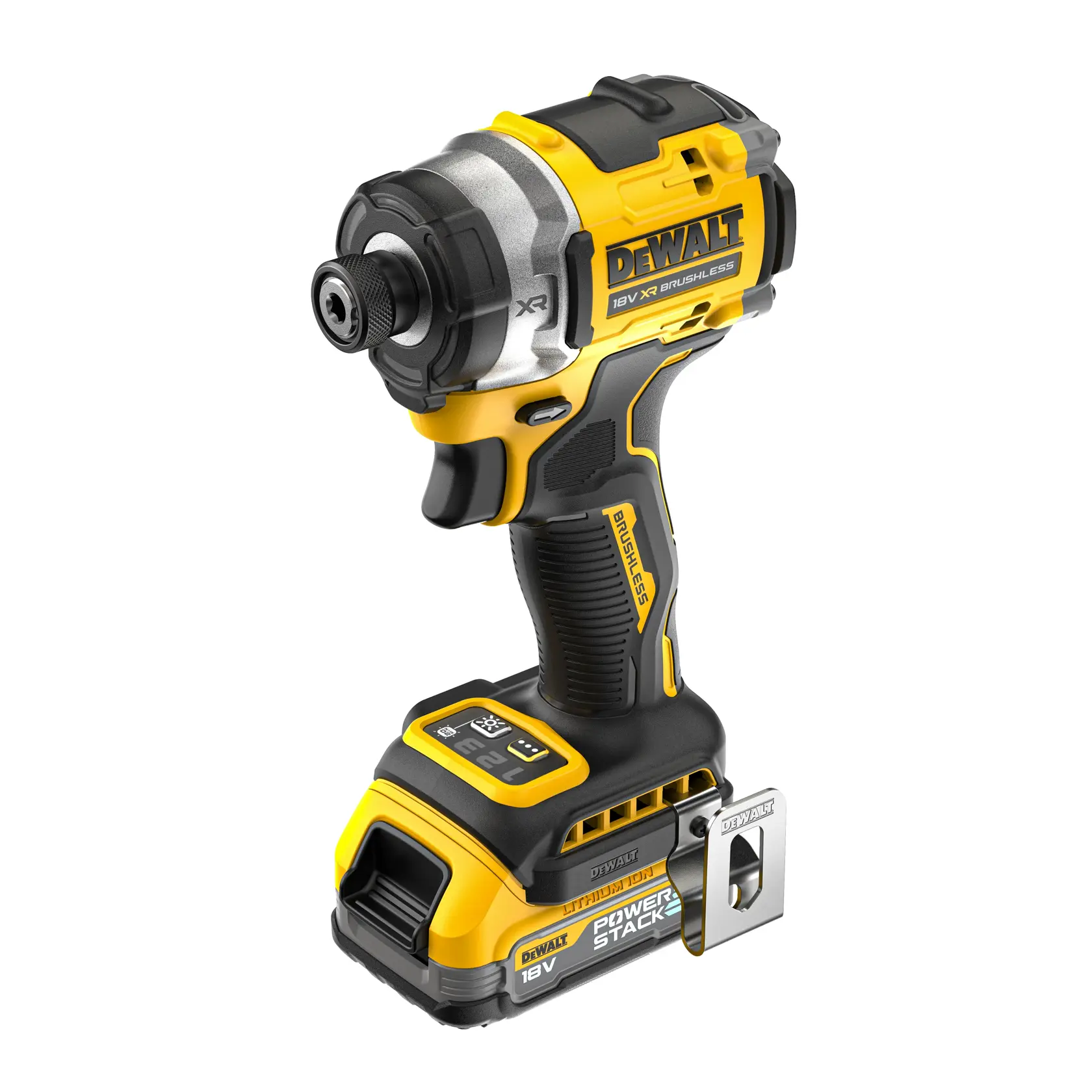 18V XR® Brushless Premium Impact Driver - 2 X 1.7Ah POWERSTACK™ Battery