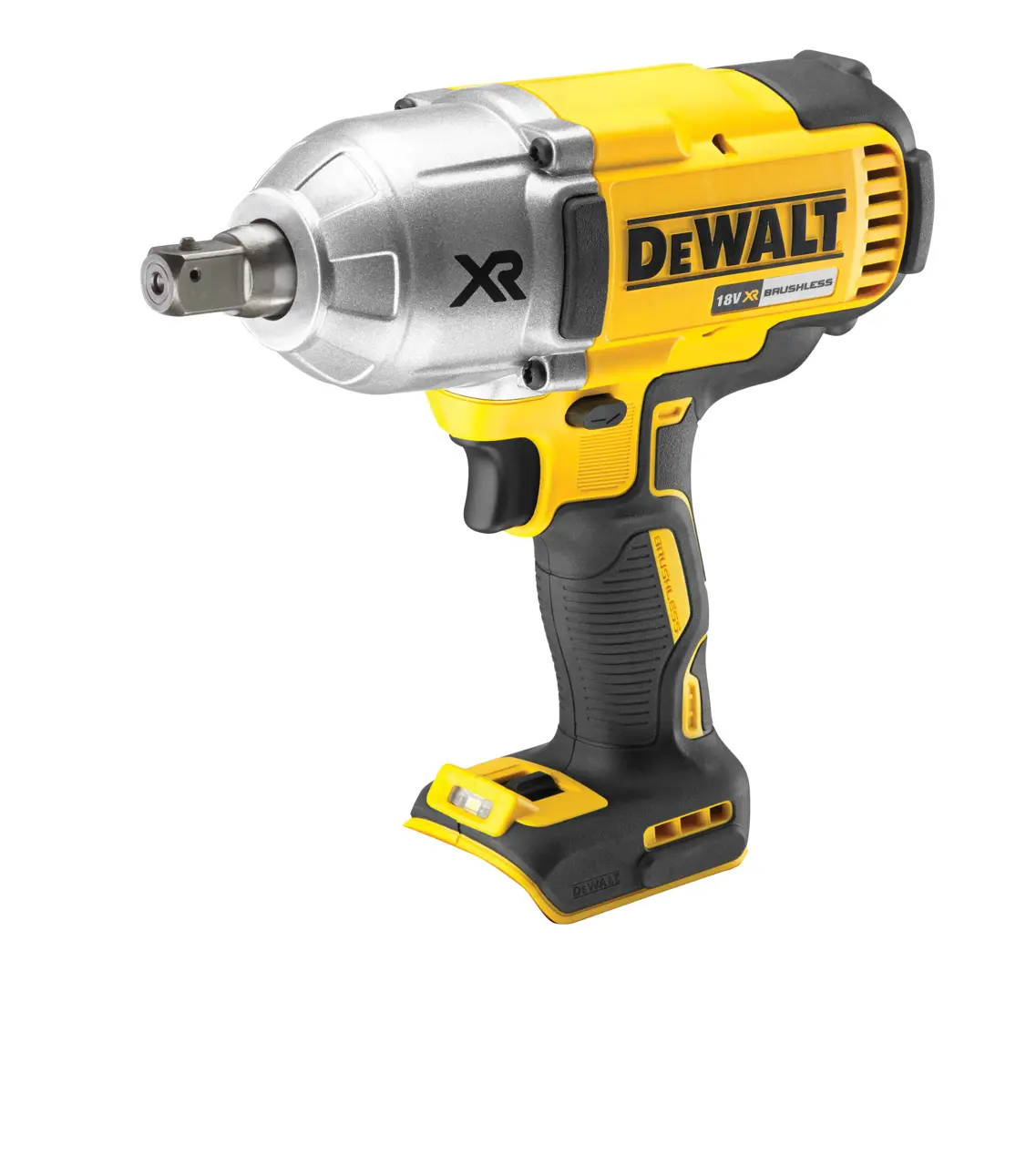 18V XR Brushless 1/2-in Detent Pin High Torque Impact Wrench (Tool Only)