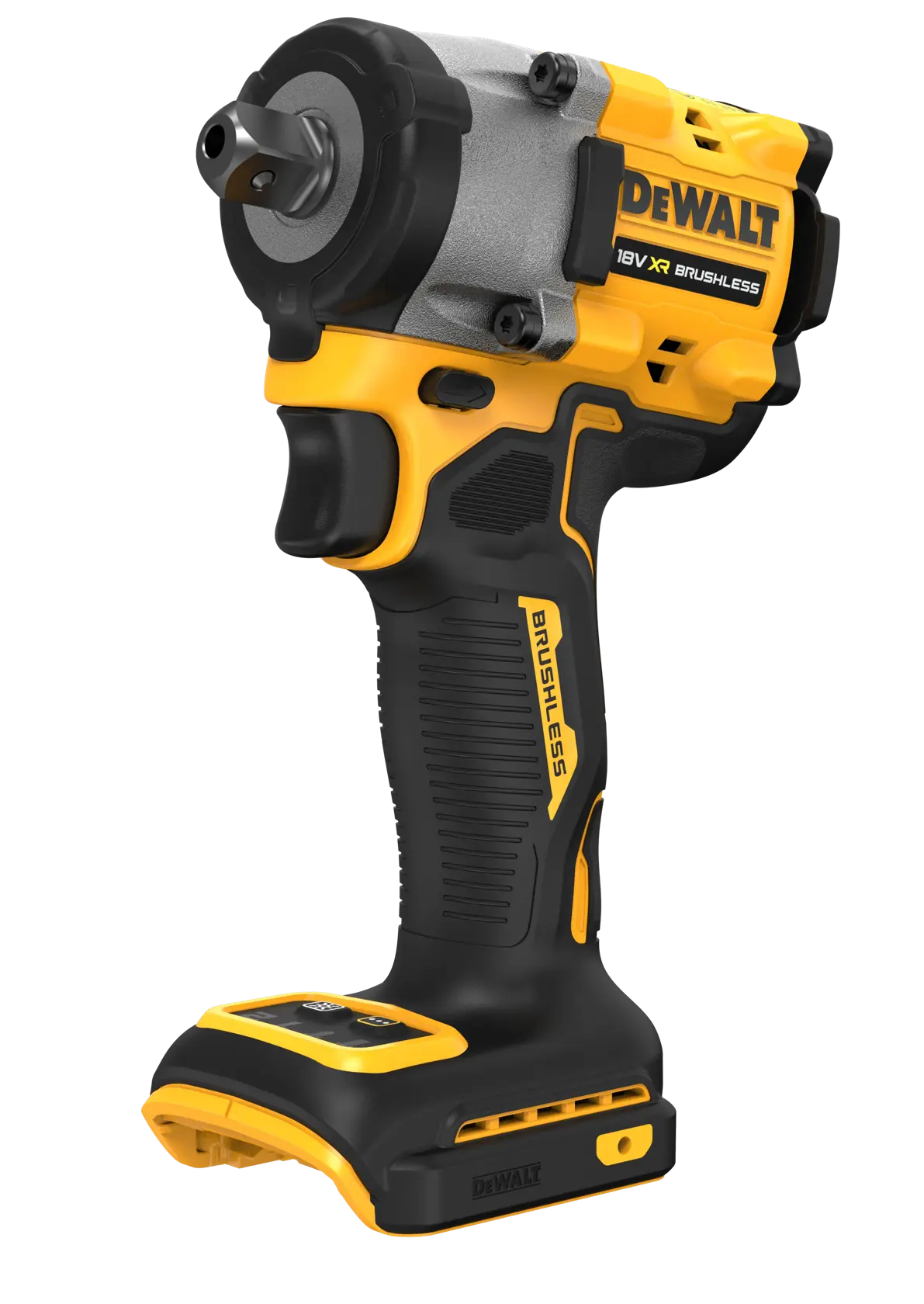 18V XR® Brushless 1/2" Detent Pin Compact Impact Wrench - Bare Unit