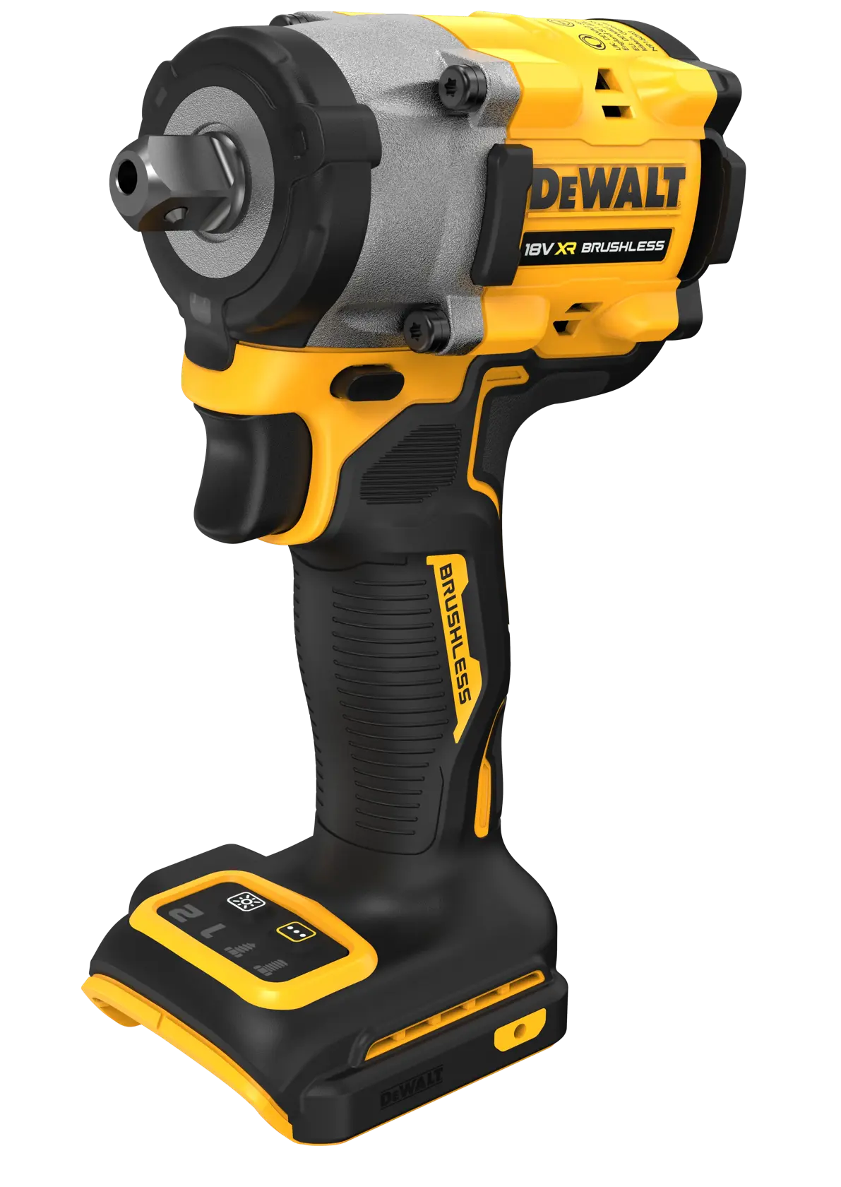 18V XR® Brushless 1/2" Detent Pin Compact Impact Wrench - Bare Unit