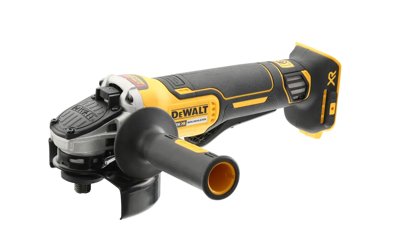 18V XR Brushless 125mm Paddle Switch Angle Grinder (Tool Only) In TSTAK