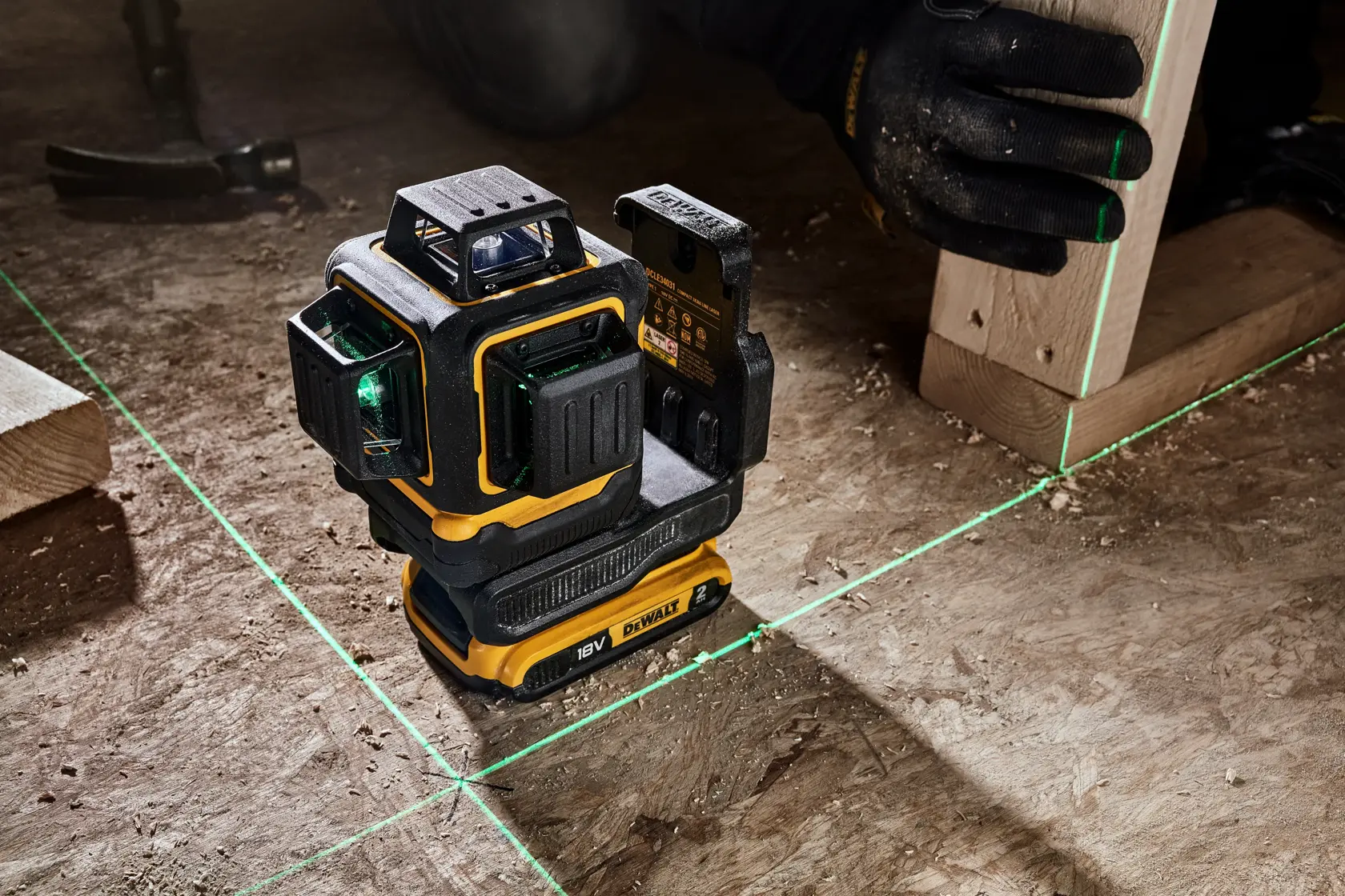 18V XR® Compact 3x360 Laser Kit
