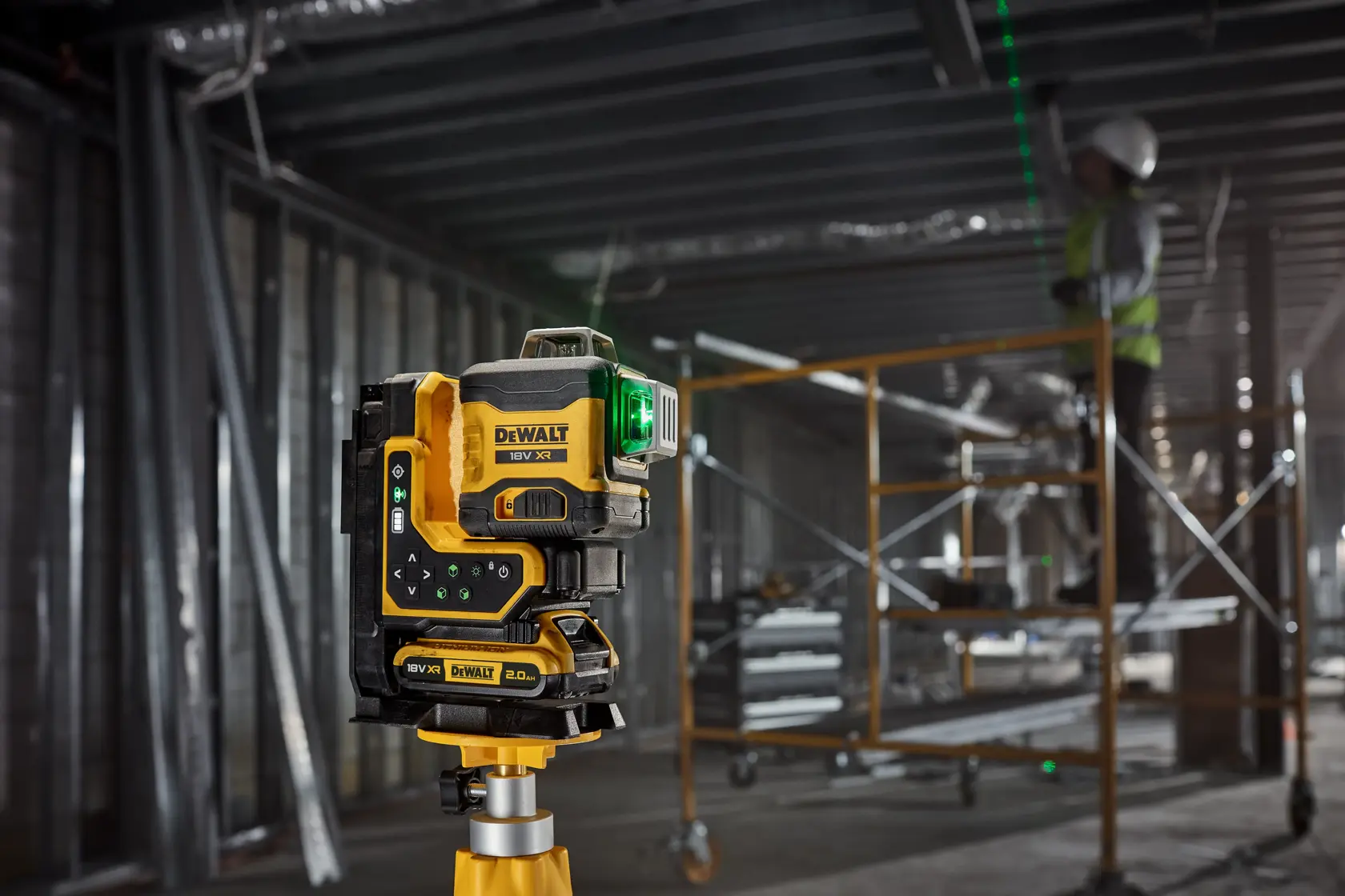18V XR® 3x360 Remote Control Laser