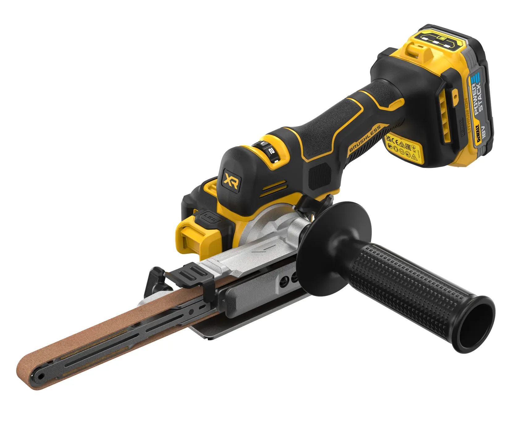 18V XR® Brushless Band File - 2 x POWERSTACK™ 1.7Ah