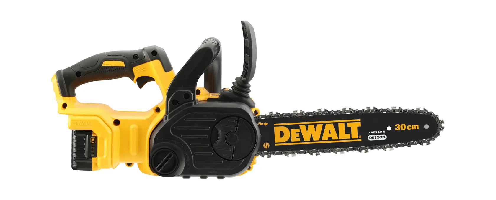 18V XR® Brushless 30cm Compact Chainsaw - 1 x 5Ah