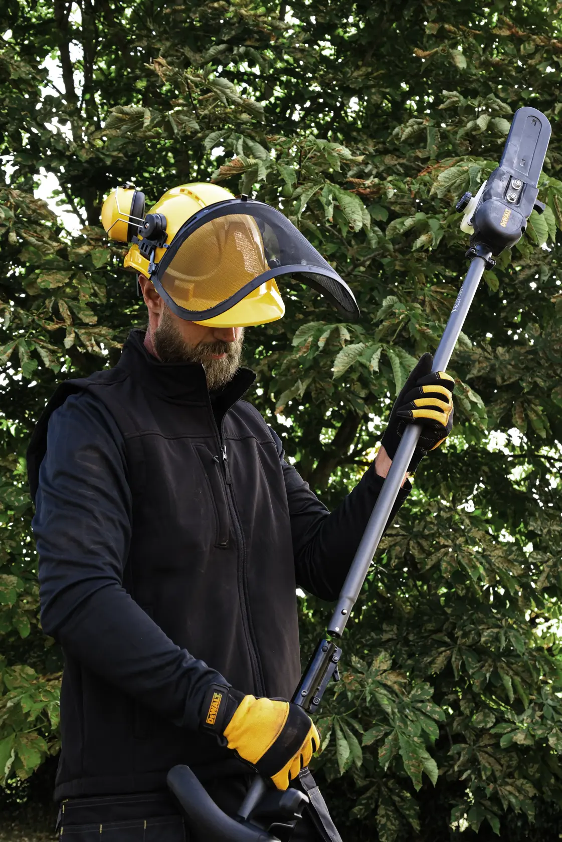 Split Boom Pole Saw Attachment