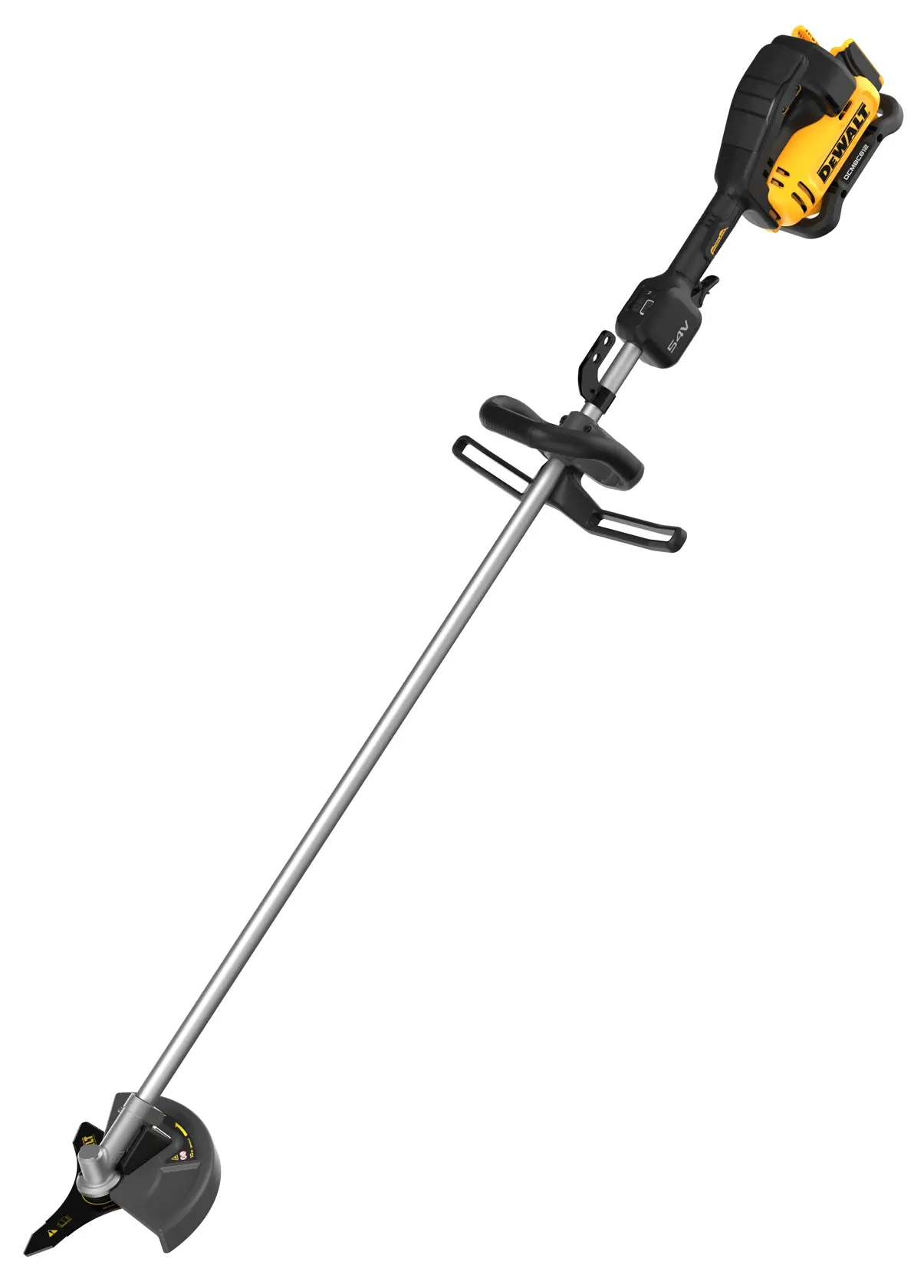 DEWALT Freischneider DCMBC812N-XJ, DCMBC812N zu sehen. Langer Schaft, schwarz-gelb, für Garten.