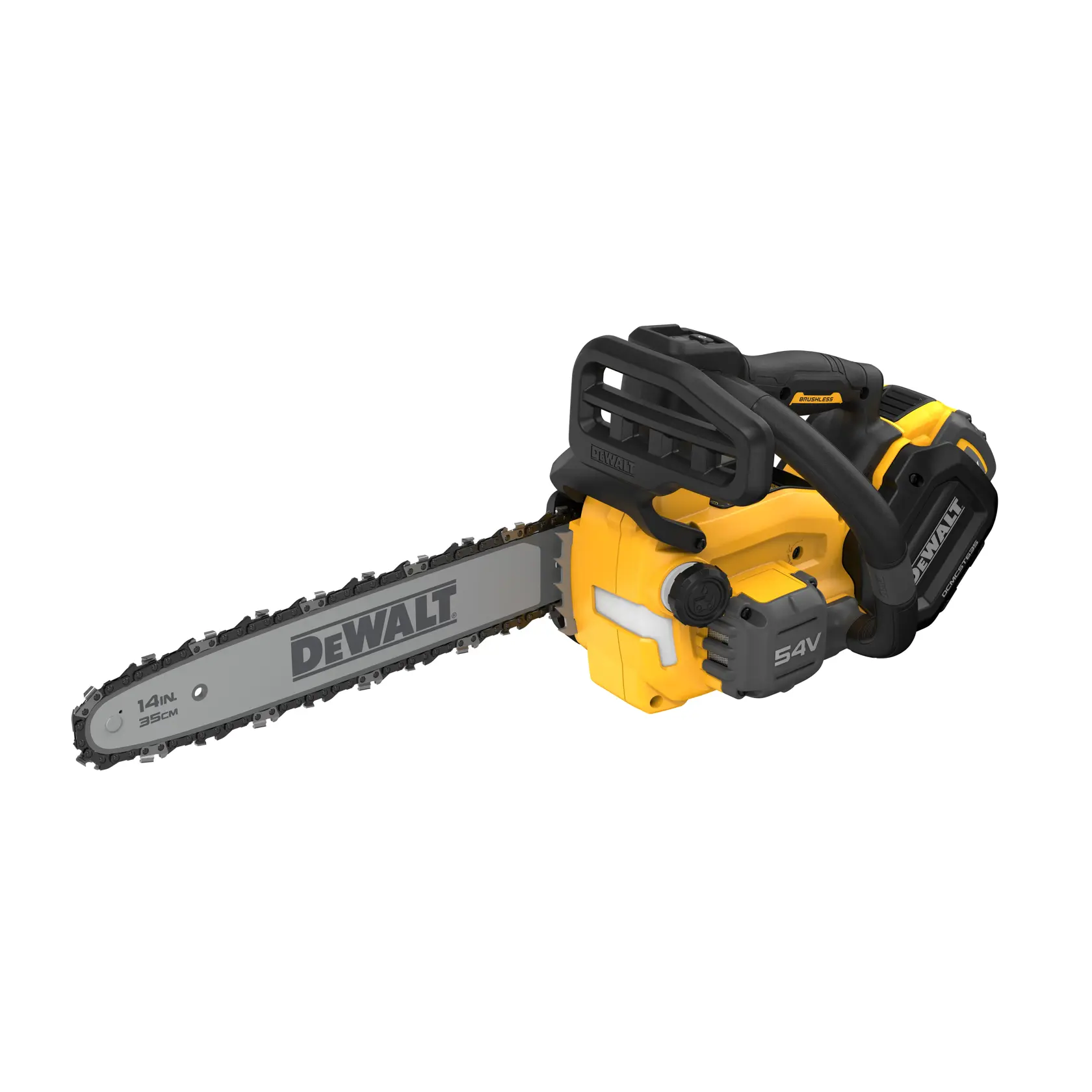 54V XR FLEXVOLT® 35cm Top Handle Chainsaw - 1 x 9Ah