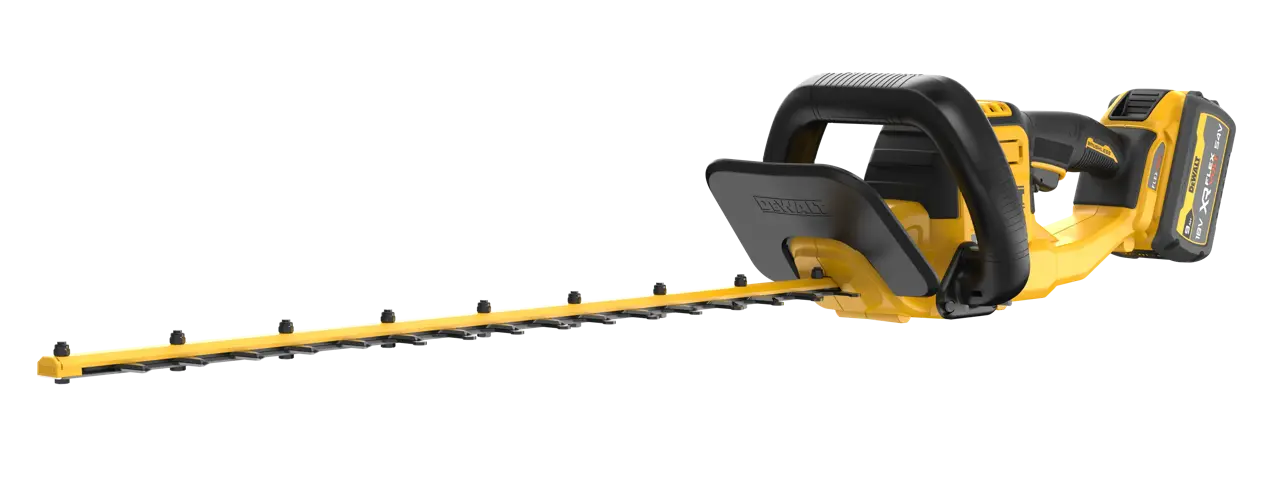 54V XR FLEXVOLT 65cm Hedge Trimmer (31mm Blade Gap) with (1) 9Ah Battery