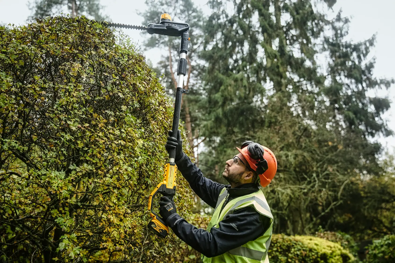 18V XR® Pole Hedge Trimmer - 1 x 5Ah