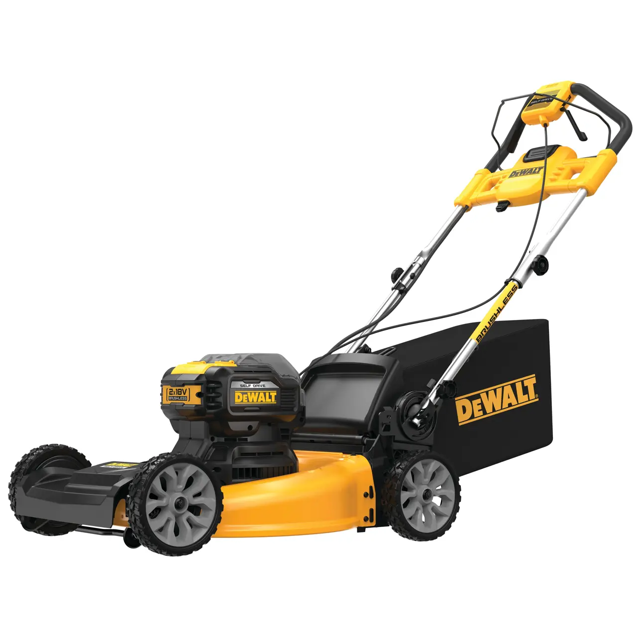2 x 18V XR Brushless Self-propelled Lawn Mower (Tool Only)