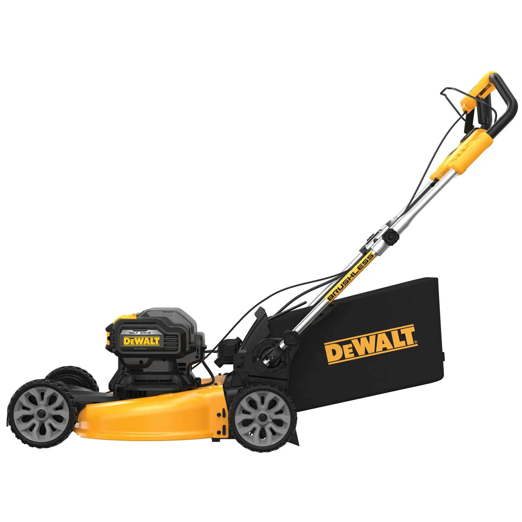 2 x 18V XR® Brushless Self-propelled Lawn Mower (Tool Only)