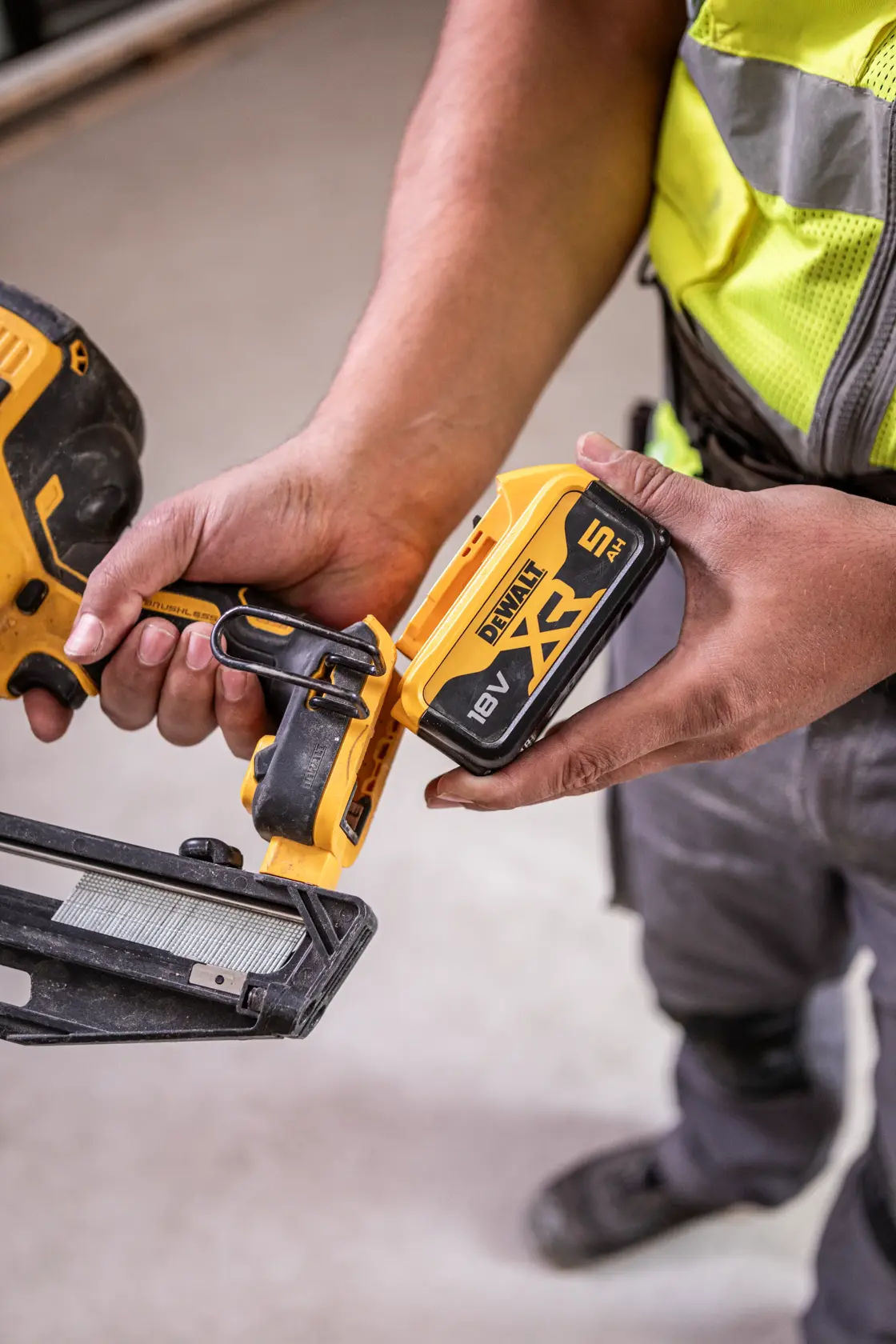 18V XR® Brushless 16ga Second Fix Nailer (Tool Only)