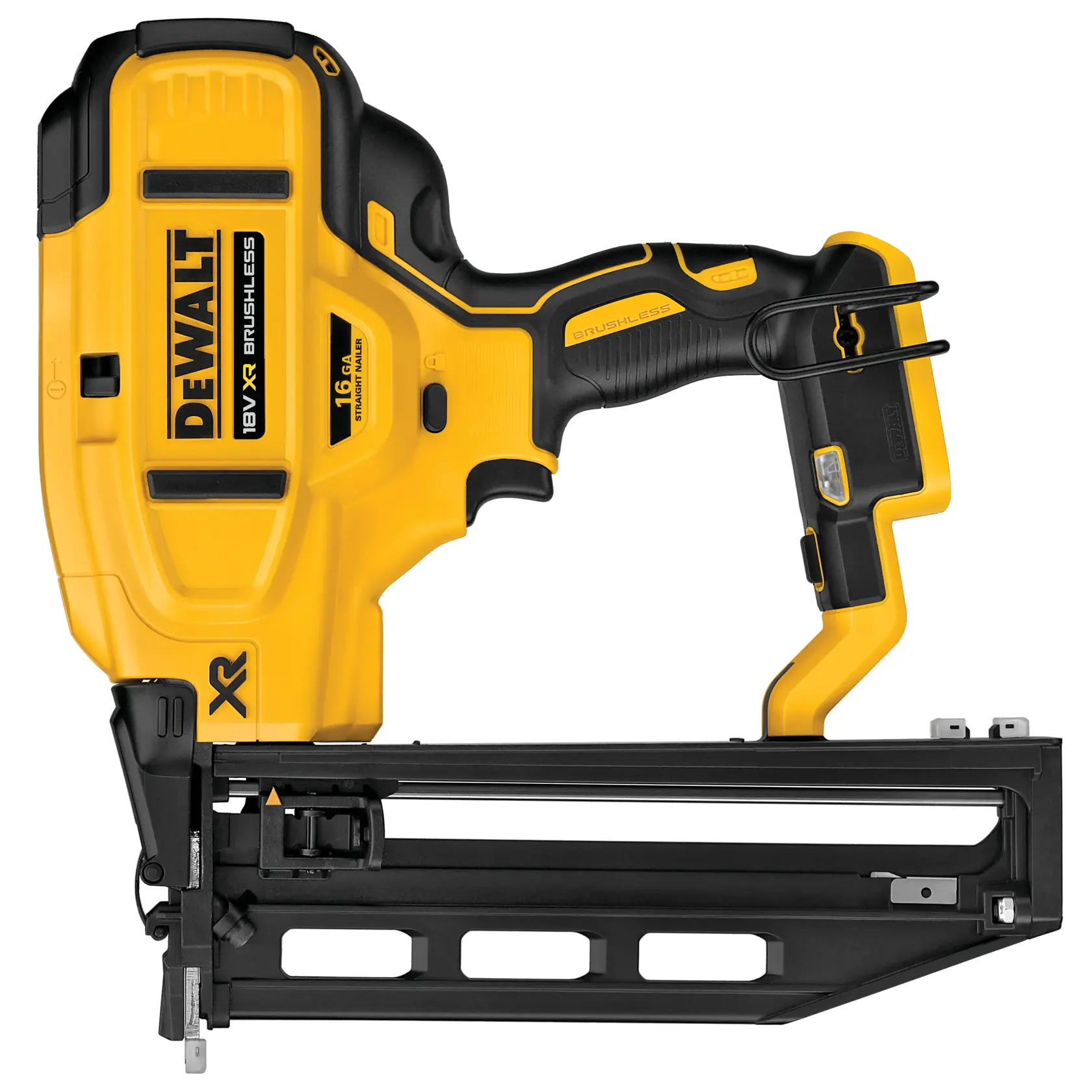 18V XR® Brushless 16Ga Second Fix Straight Nailer (Tool Only)