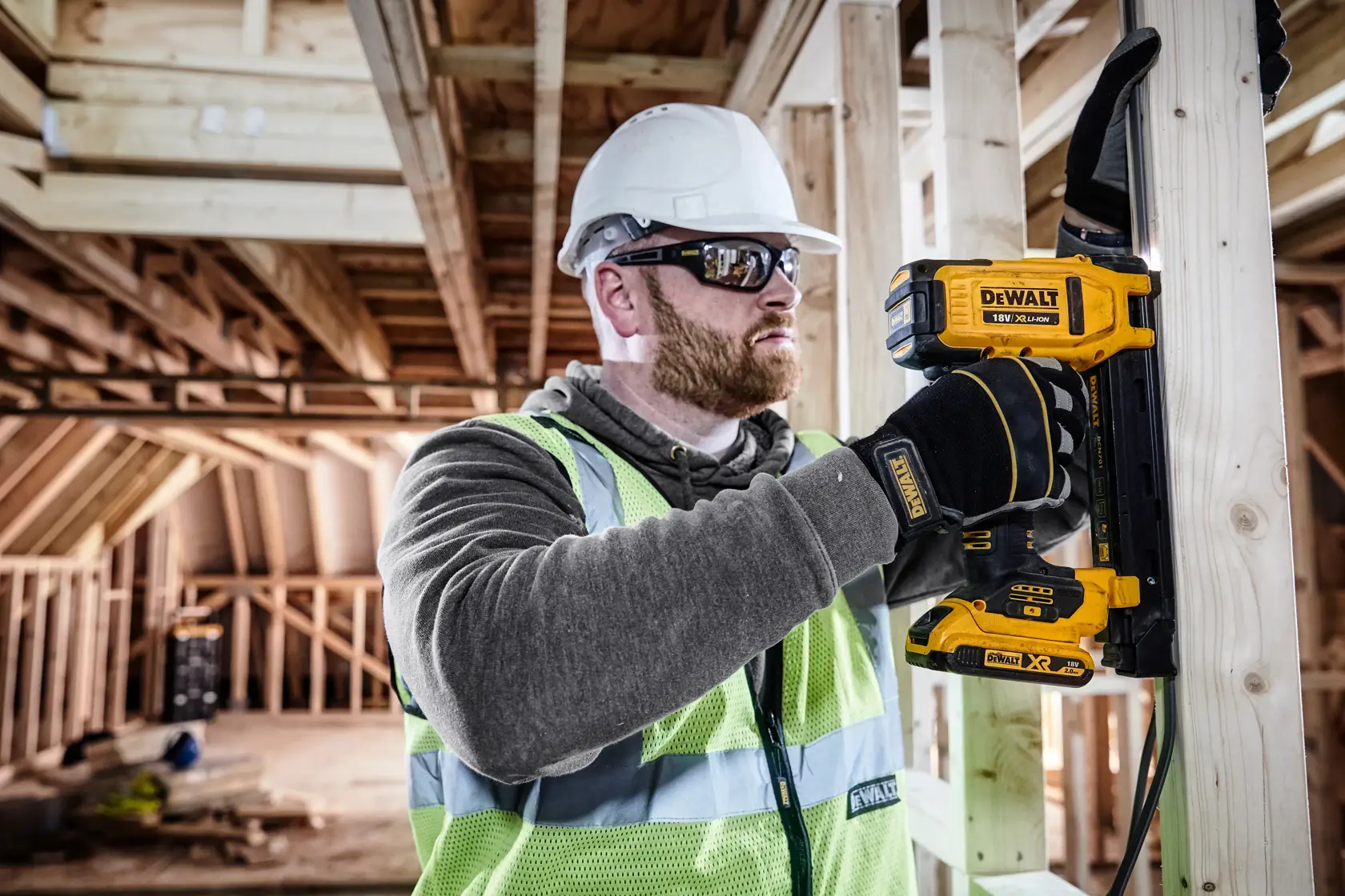 18V XR® Electricians Stapler (2 X 2 Ah)