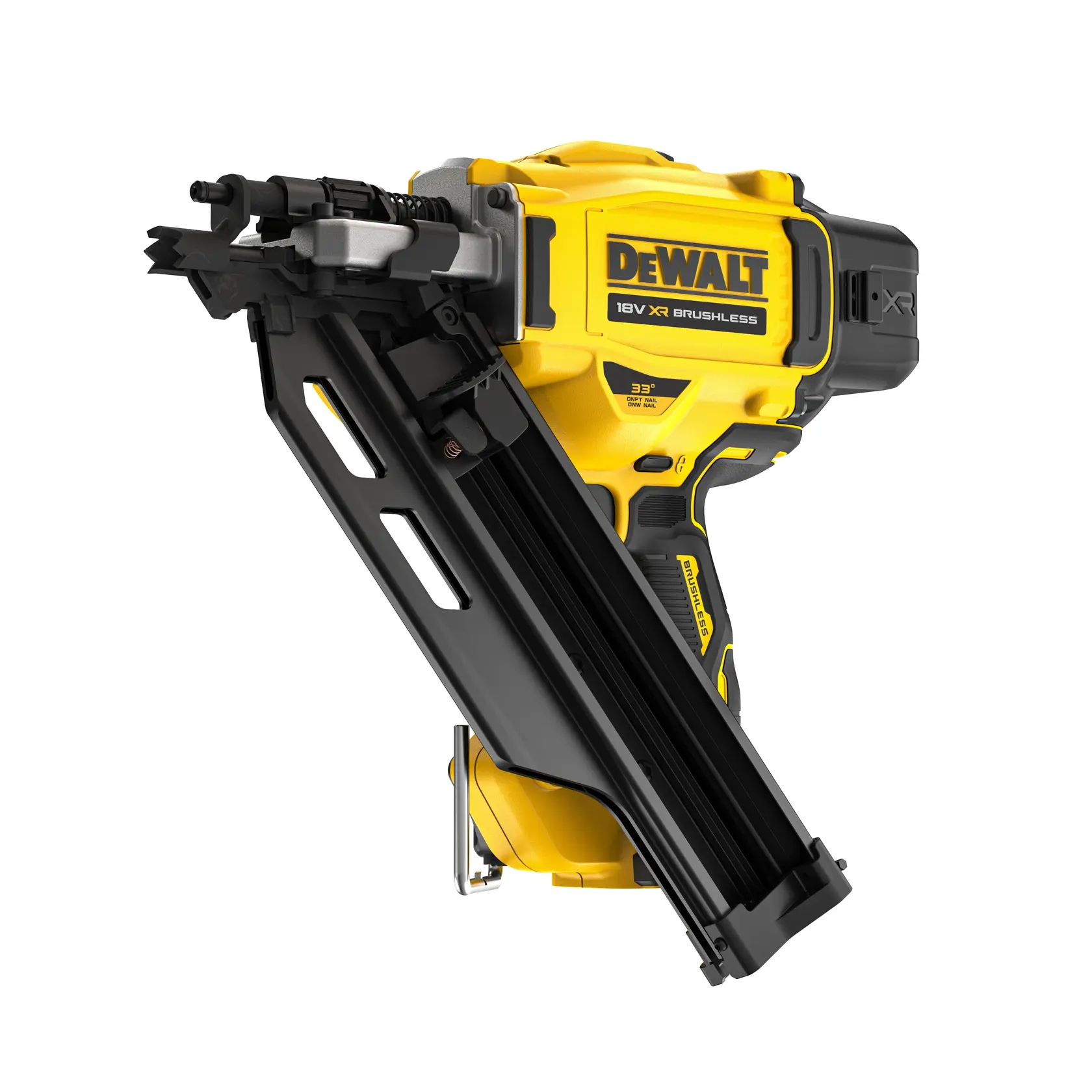 18V XR® Brushless 33° 90 mm Framing Nailer - Bare Tool Only