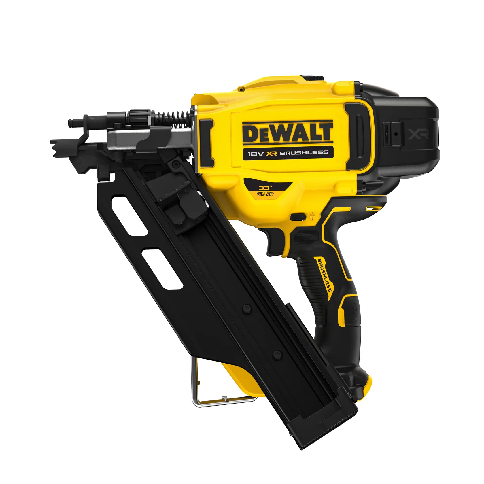 18V XR® Brushless 33° 90 mm Framing Nailer - Bare Tool Only