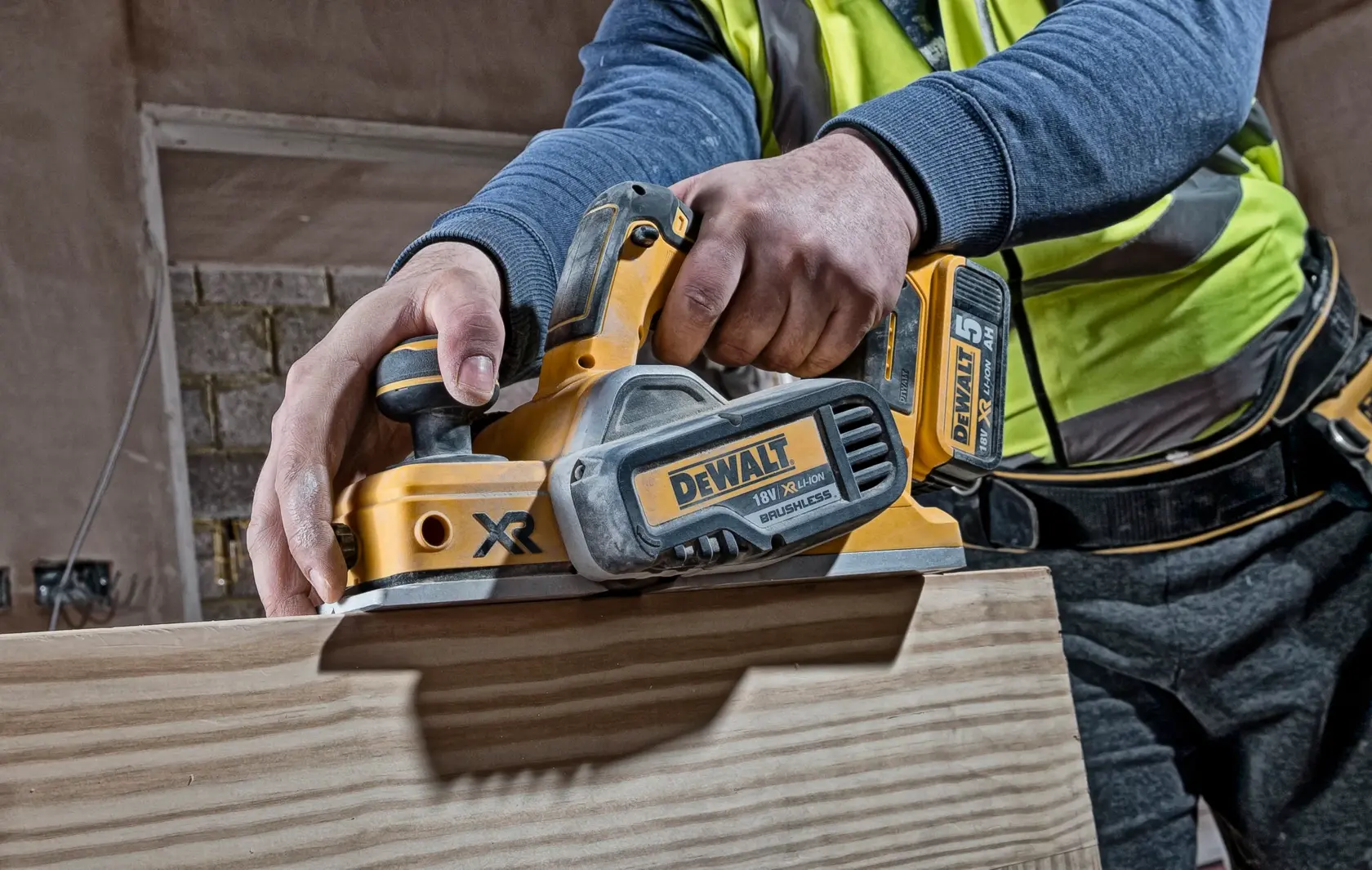 18V XR® Brushless Planer (Tool Only)