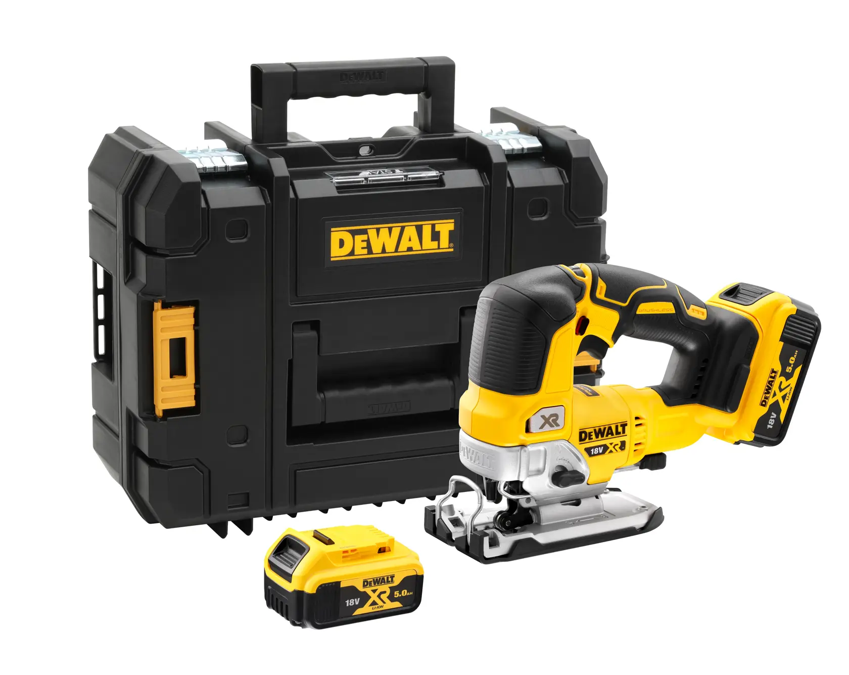 DEWALT logo centered on a white background.