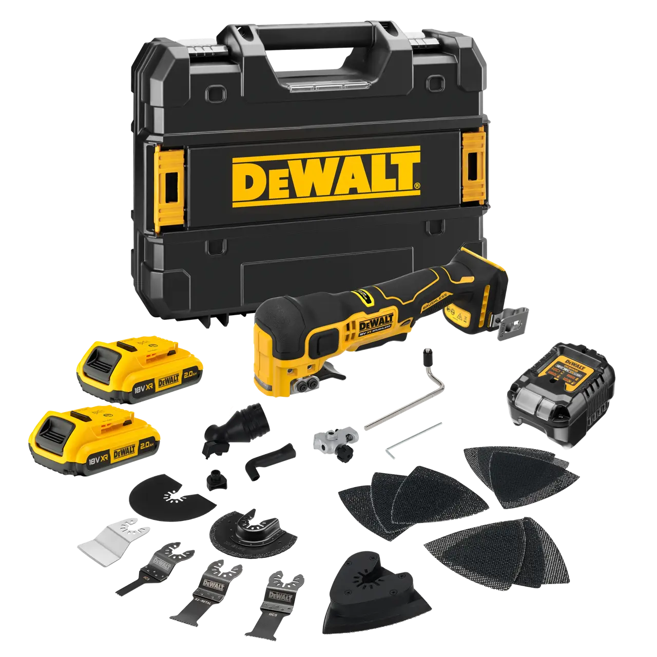 18V XR Oscillating Multi-Tool with (2) 2.0Ah Batteries