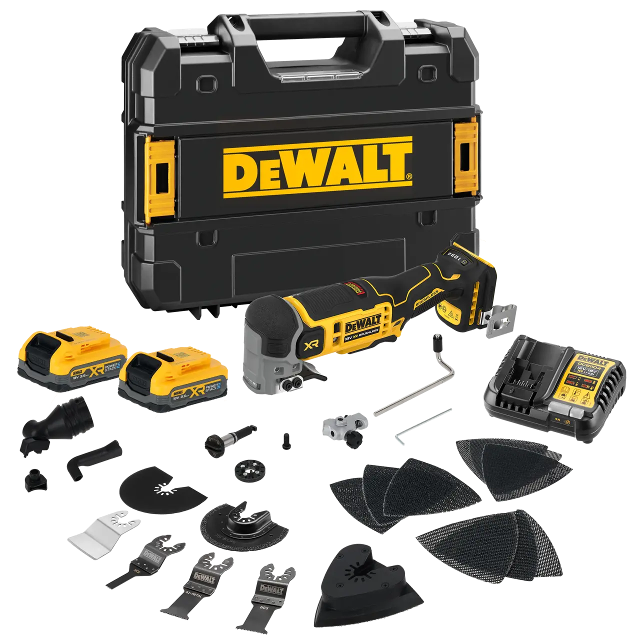 18V XR Oscillating Multi-Tool with (2) 3.5Ah Batteries
