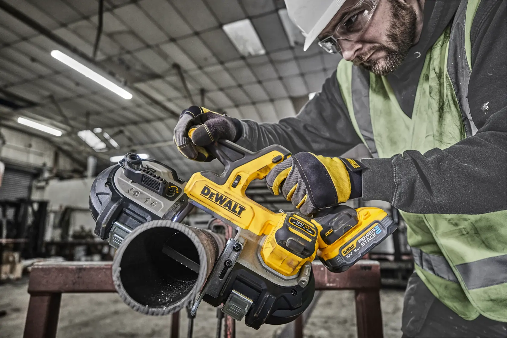 18V XR® Brushless Mid-Size Bandsaw (Tool Only)