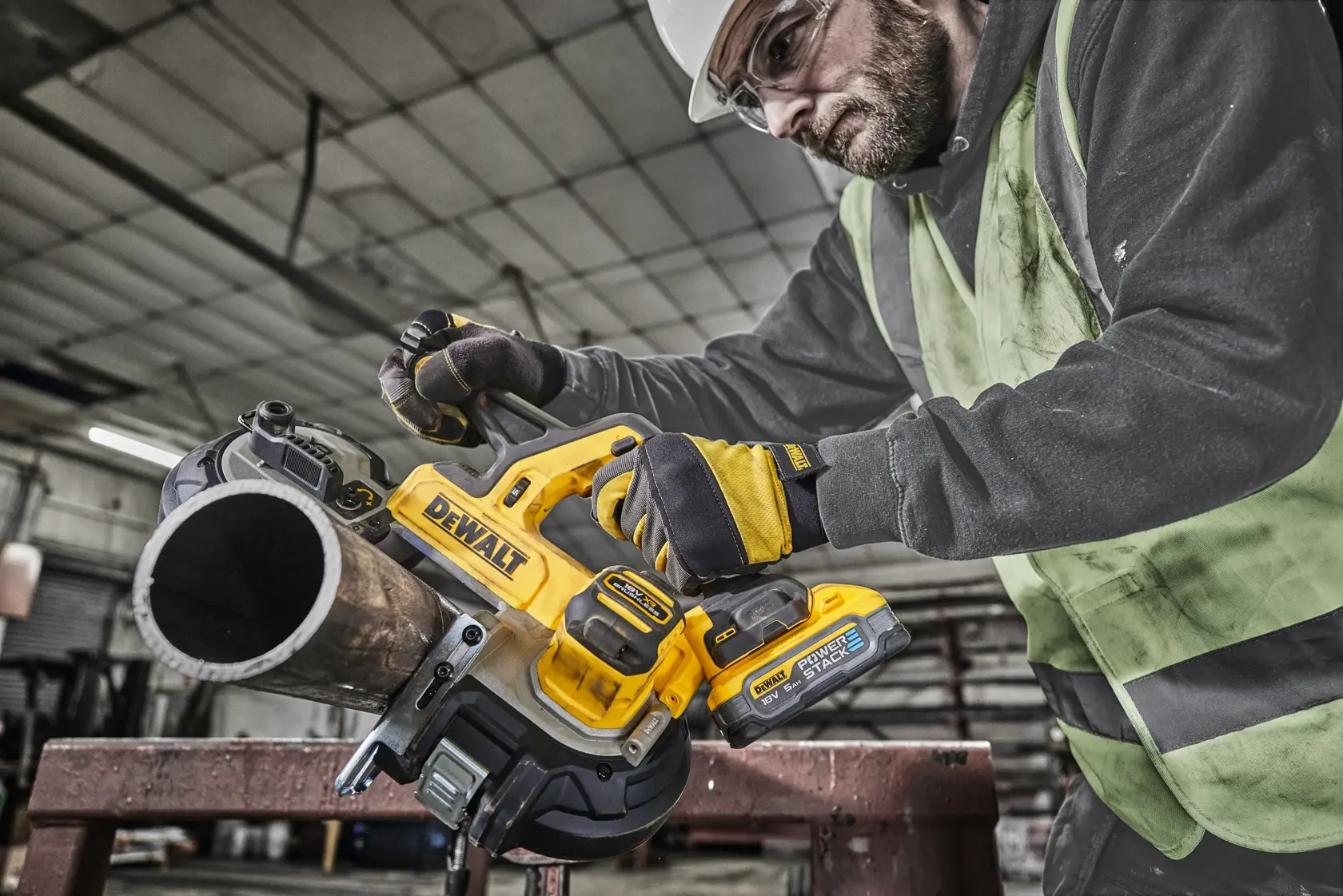 18V XR® Brushless Mid-Size Bandsaw (Tool Only)
