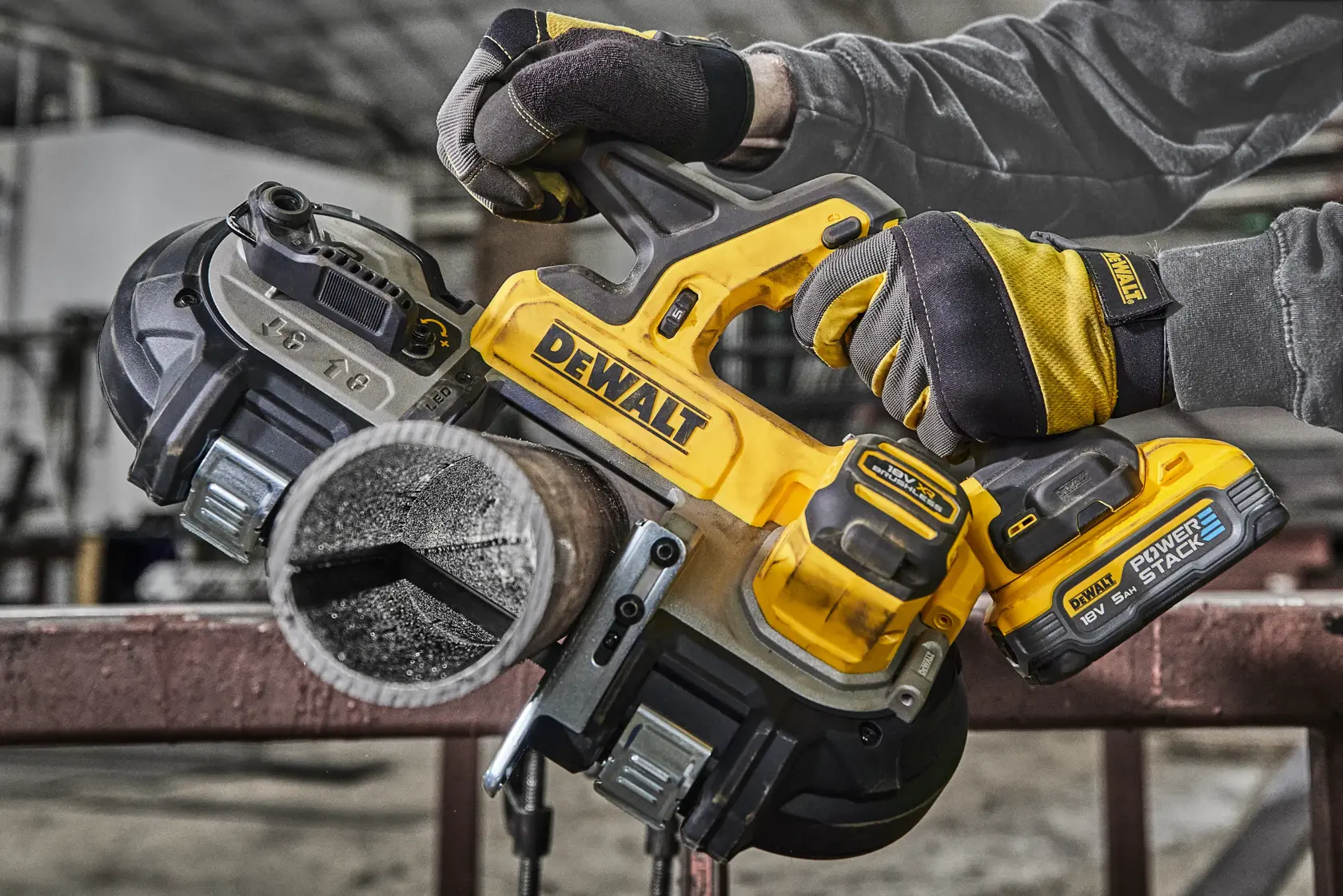 18V XR® Brushless Mid-Size Bandsaw (Tool Only)