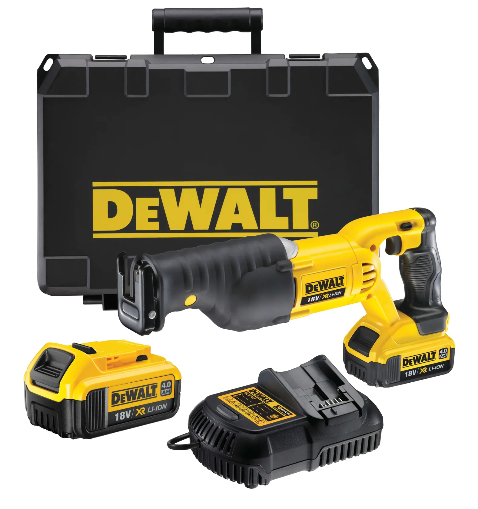 18V XR® Reciprocating Saw - 2 x 4Ah