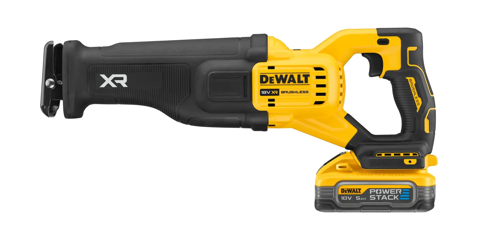18V XR® Brushless Reciprocating Saw - 2 x POWERSTACK™ 5Ah