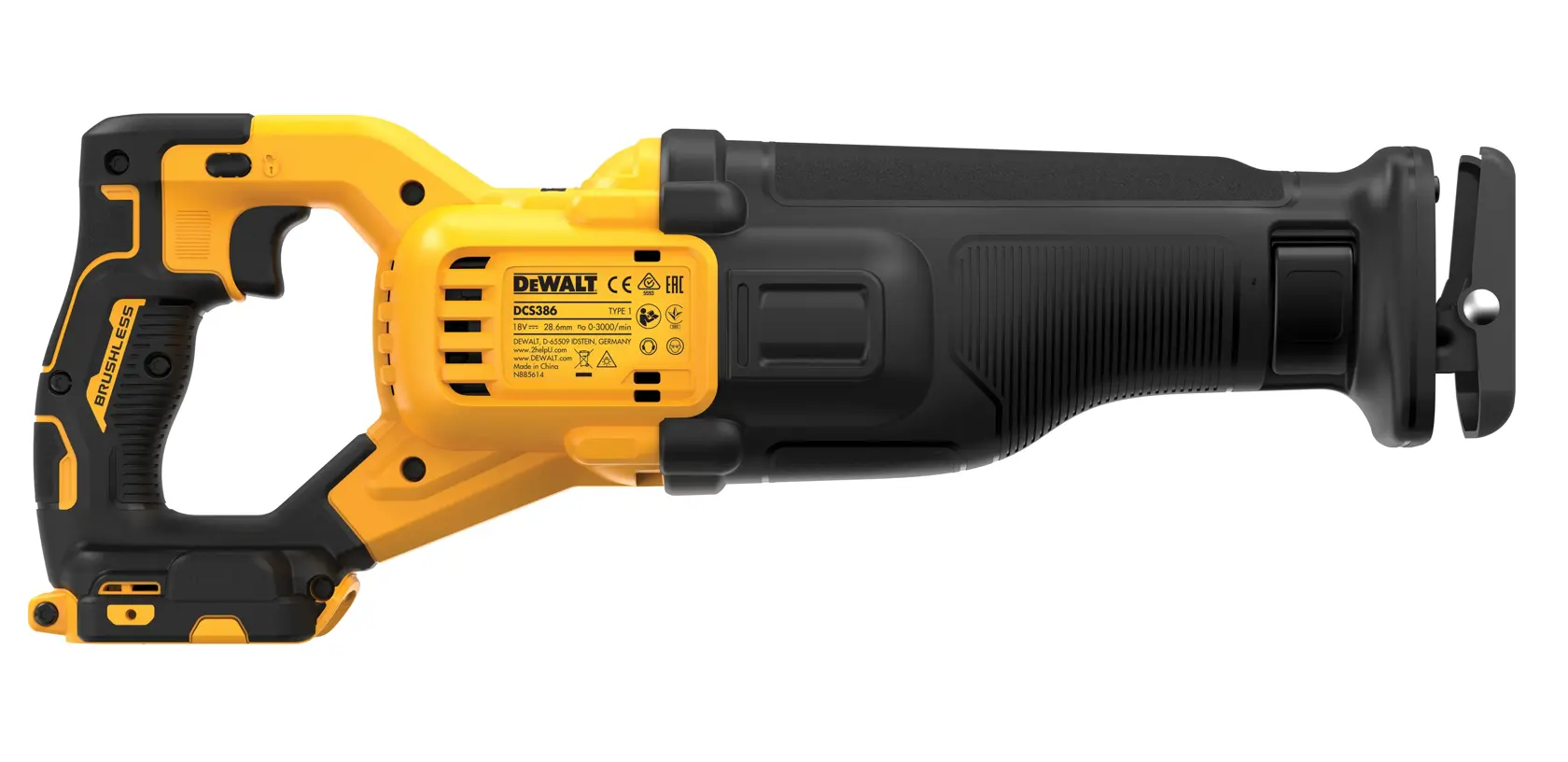 18V XR® Brushless Reciprocating Saw - Tool Only