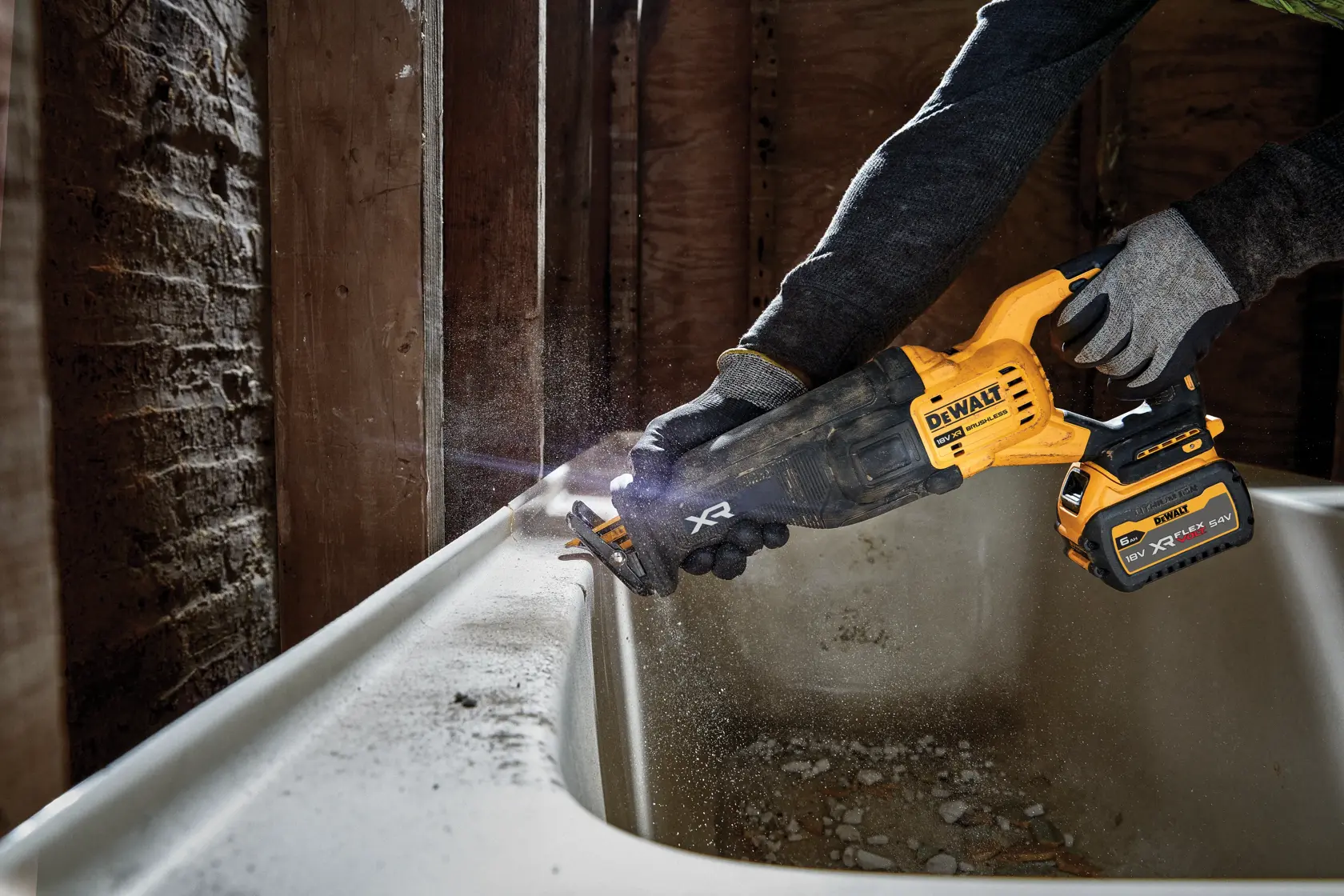 18V XR® Brushless Reciprocating Saw - Tool Only
