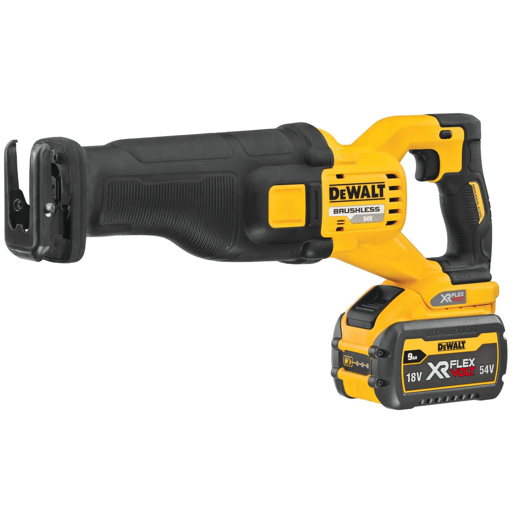 54V XR FLEXVOLT® Reciprocating Saw - 2 x 9Ah