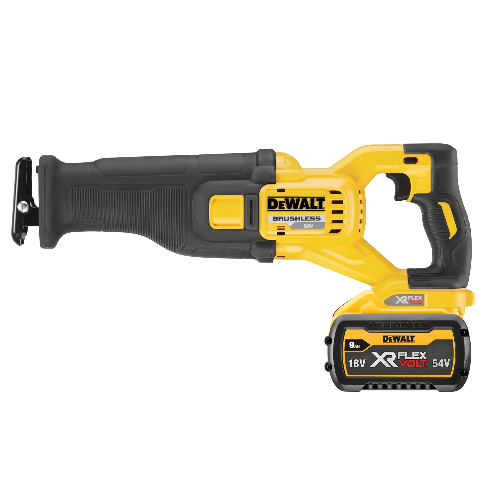 54V XR FLEXVOLT® Reciprocating Saw - 2 x 9Ah