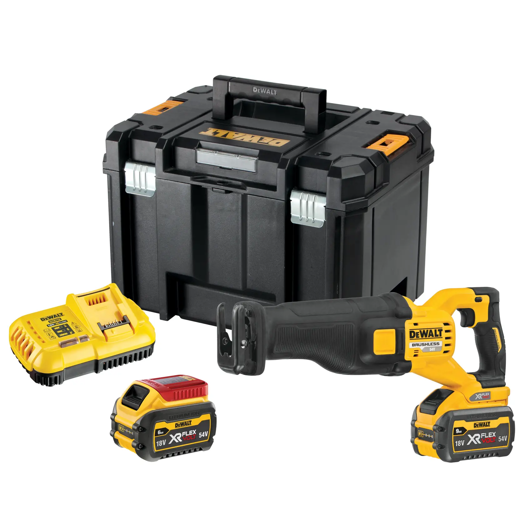 54V XR FLEXVOLT® Reciprocating Saw - 2 x 9Ah