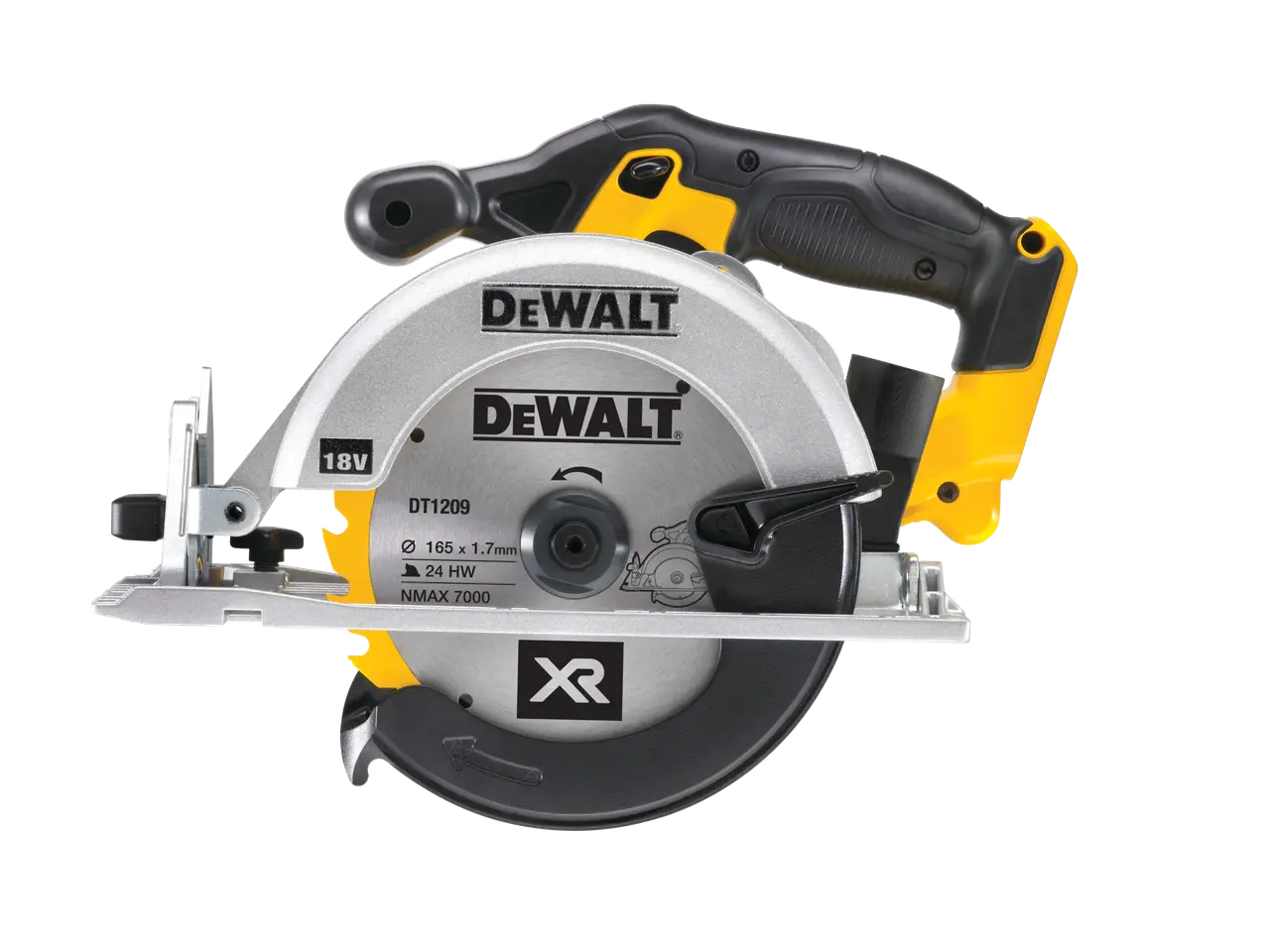 18V XR 165 mm Circular Saw (Tool Only)