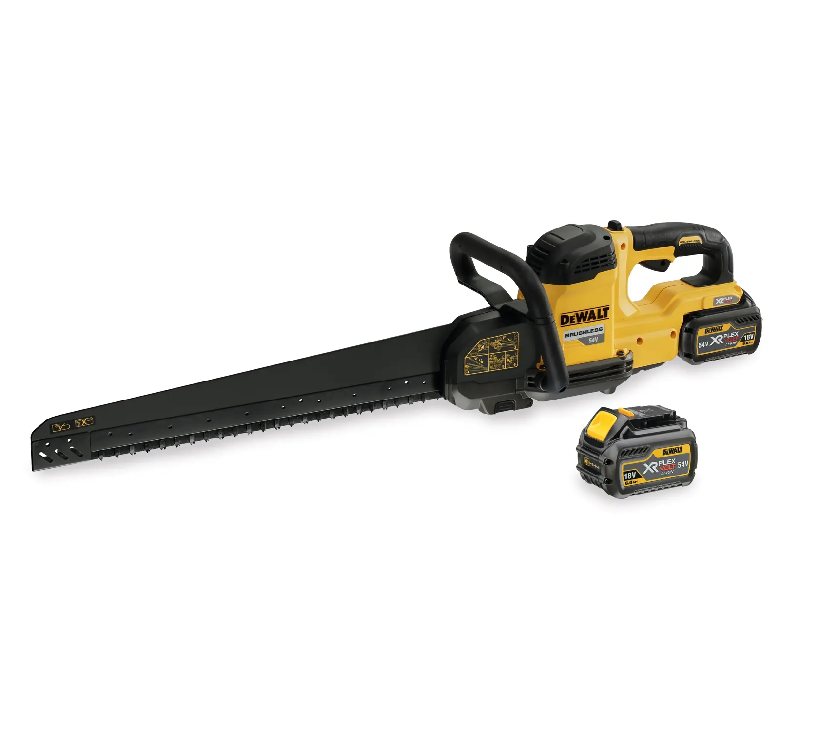 54V XR FLEXVOLT® Alligator Saw (430 mm) (2 X 6 Ah)