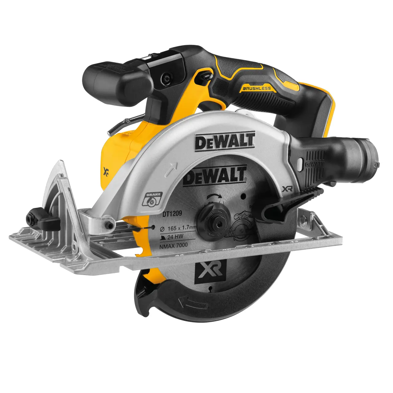18V XR Brushless 165 Mm Circular Saw (Tool Only)