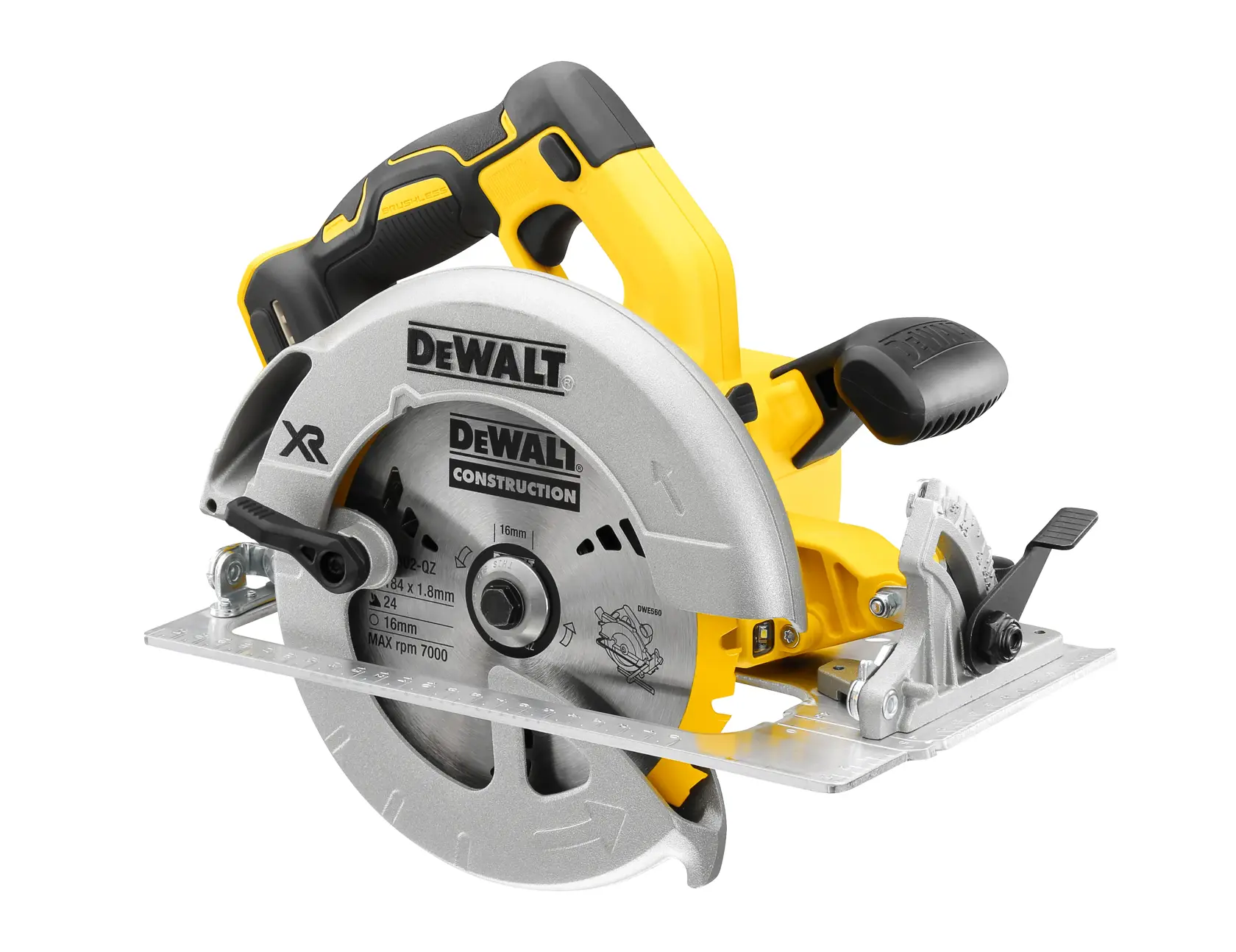 18V XR® Brushless 184 mm Circular Saw - Tool Only