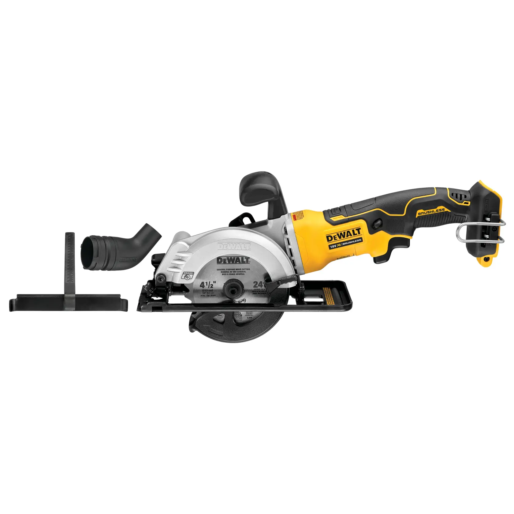 18V XR® Brushless 115 mm Compact Circular Saw - Tool Only