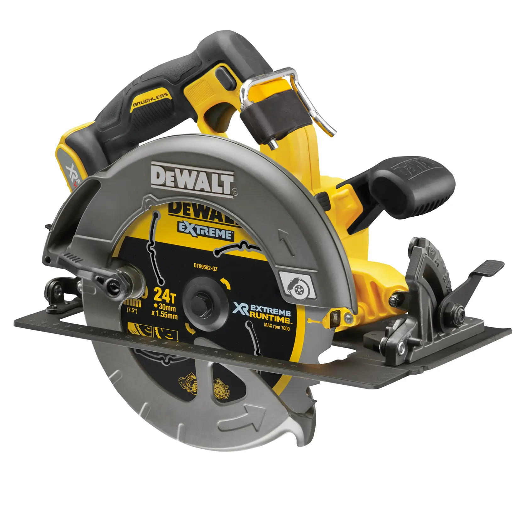 54V XR FLEXVOLT® 190 mm Circular Saw - Tool Only