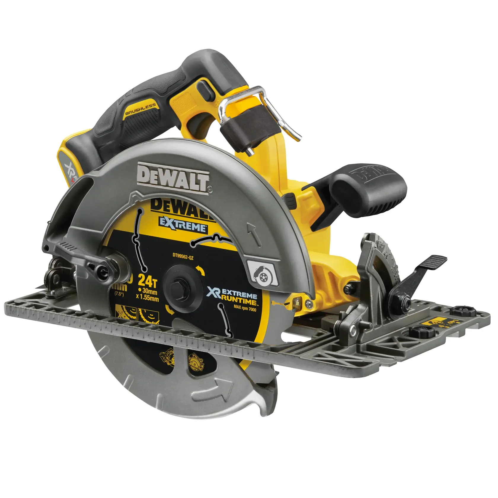 54v XR® Flexvolt 190 Mm Rail Compatible Circular Saw - (Tool Only)